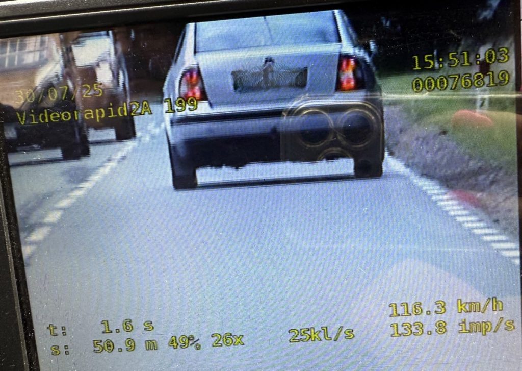 32-latek pędził 116 km/h w obszarze zabudowanym
