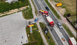 Wypadek w Zbuczynie.