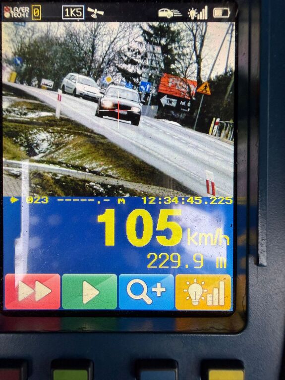 Rażące naruszenie przepisów w Gręzowie - kierowca z sądowym zakazem zatrzymany przez grupę SPEED
