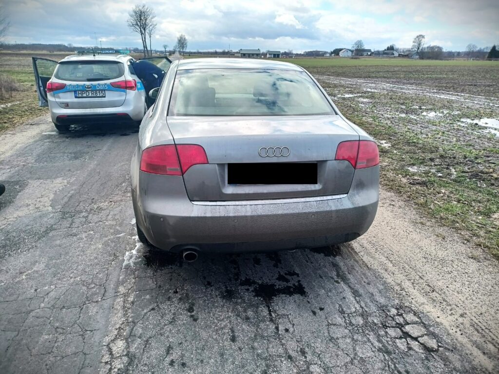 Nie zatrzymał się do kontroli i uciekał przed policją – 70-latek zatrzymany