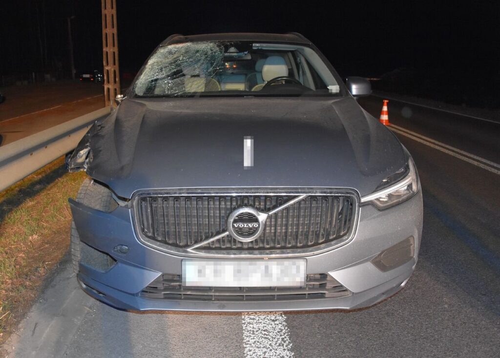 Potrącenie pieszego na DK-19