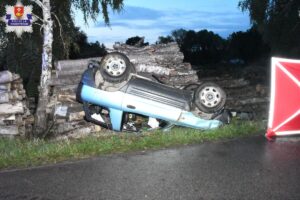 Tragiczny wypadek w Borowicy. Nie żyje 34-letni kierowca